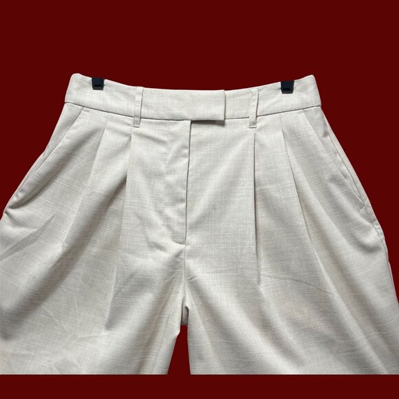 Worthington - Women's Mid-Rise 8.5" Inseam City Short - Beige - 8 - Picture 11 of 14